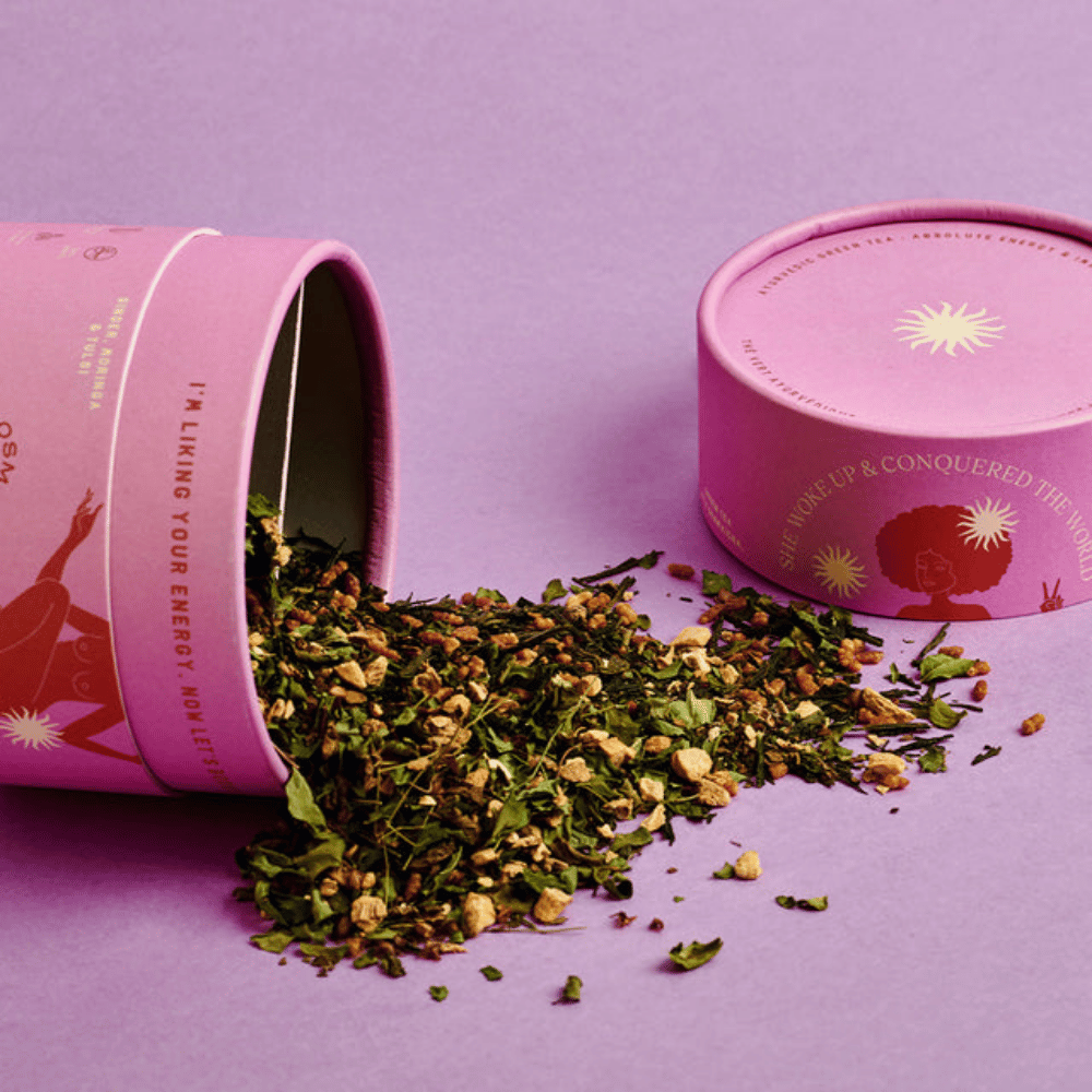 Cosmic Dealer – Genmaicha Ginger & Tulsi energizáló tea (80 g)