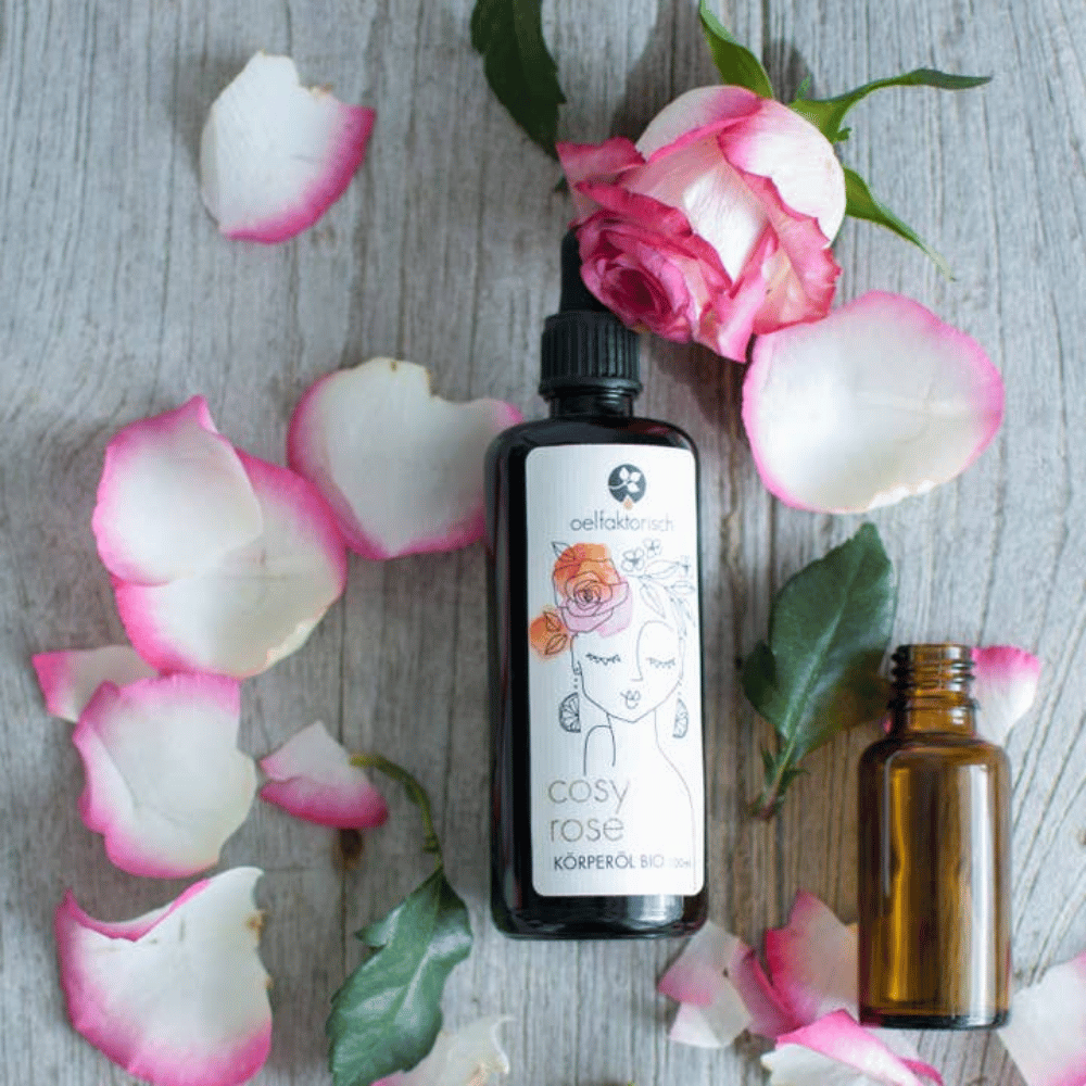 Oelfaktorisch Körperöle - Cosy Rose Ápoló olaj (100 ml)