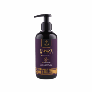 ISHA Cosmetics - Aleppói folyékony szappan 40% babérolajjal (250 ml)